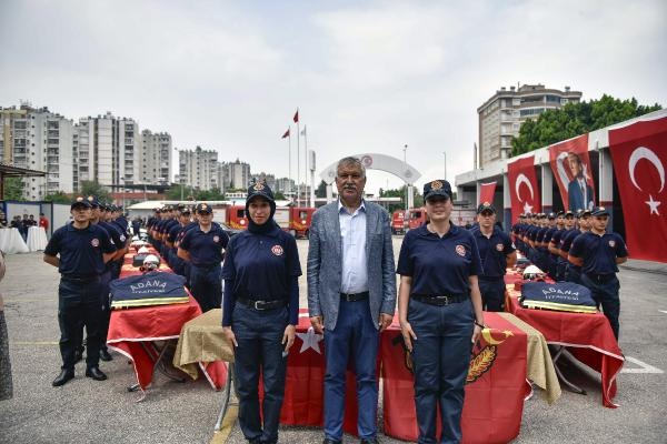 Adana Büyükşehir Belediyesi’ne ilk kez sınavla itfaiye eri alımı yapıldı