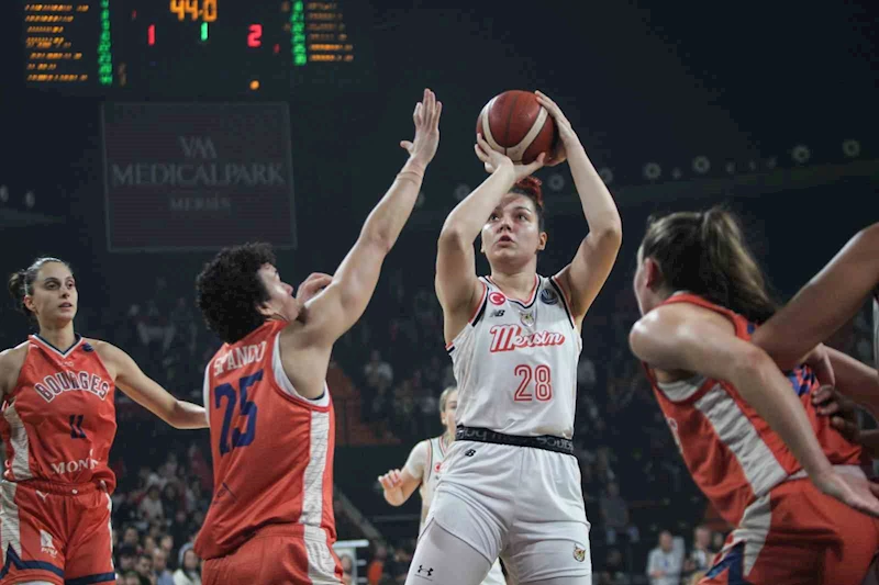 FIBA Kadınlar Euroleague: ÇBK Mersin: 80 - Bourges: 76
