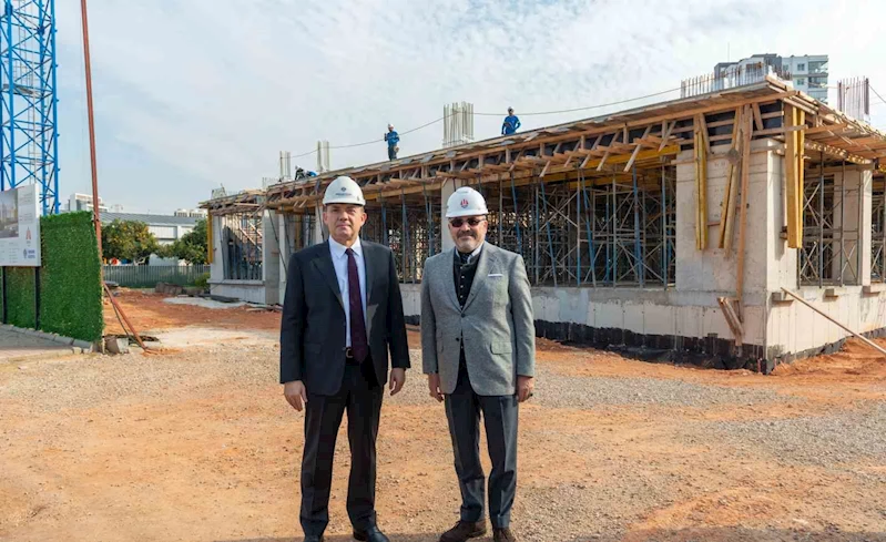 Başkan Özyiğit, inşaatı devam eden 3 projeyi yerinde inceledi
