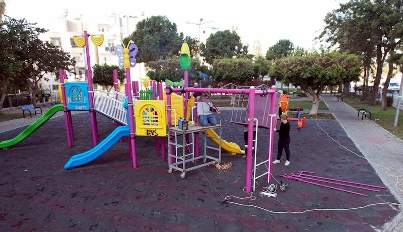 Akdeniz Belediyesi Engelsiz Parkı yenilendi
