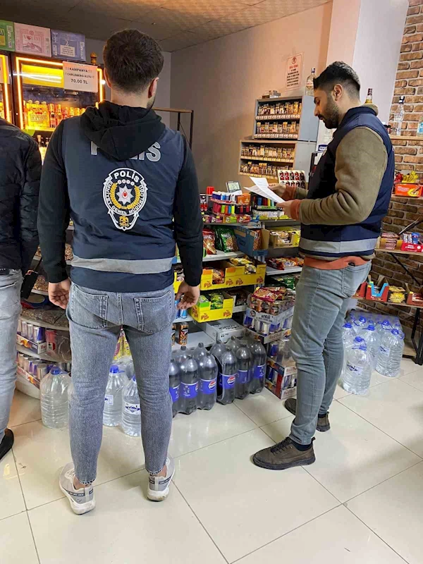 Osmaniye’de yılbaşı öncesi kaçak içki operasyonu: 1 kişi tutuklandı
