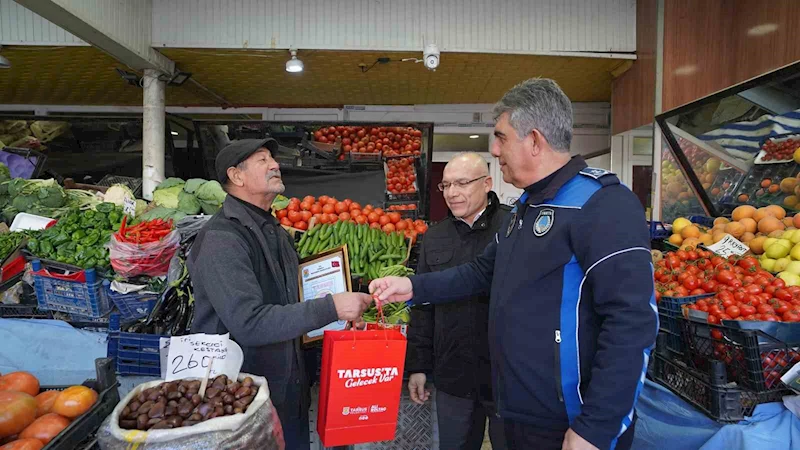 Tarsus’ta yeni yılın ilk ruhsatları teslim edildi
