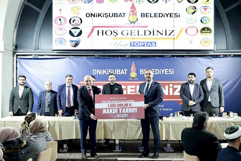 Başkan Toptaş’tan 48 spor kulübüne 1,5 milyon liralık dev destek
