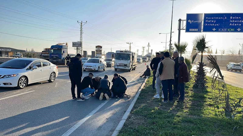 Karşıdan karşıya geçmeye çalışan yaya, kamyon çarpması sonucu öldü
