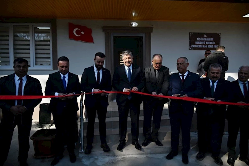 Osmaniye’de Asker Hüseyin Alaca Köy Konağı Hizmet Binası’nın açılışı yapıldı
