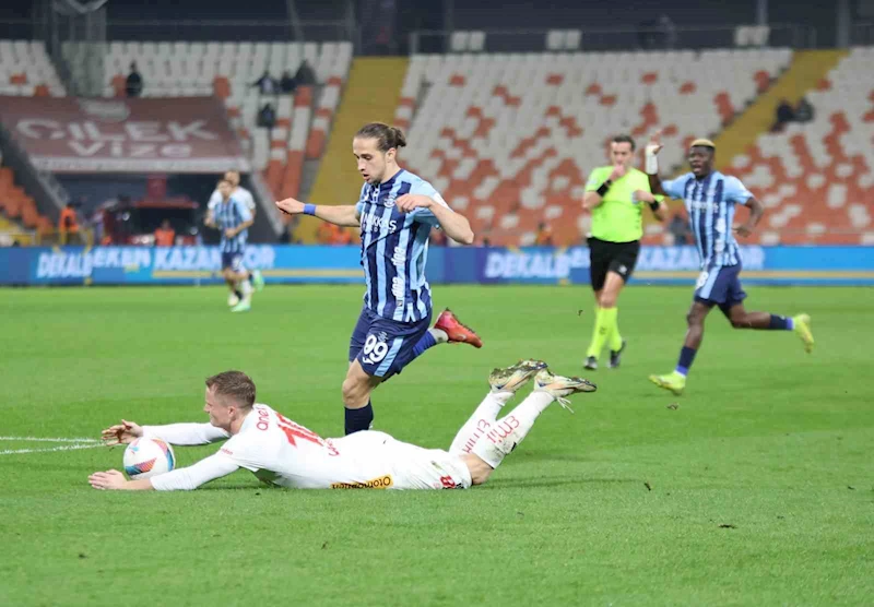 Trendyol Süper Lig: Adana Demirspor: 1 - Antalyaspor: 1 (Maç sonucu)
