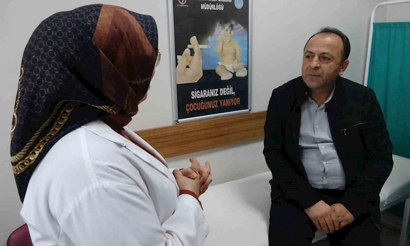 Polikliniklere başvuranların yüzde 80’i sigarayı bıraktı
