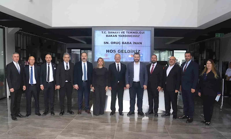 Bakan Yardımcısı İnan, MTOSB’de incelemelerde bulundu
