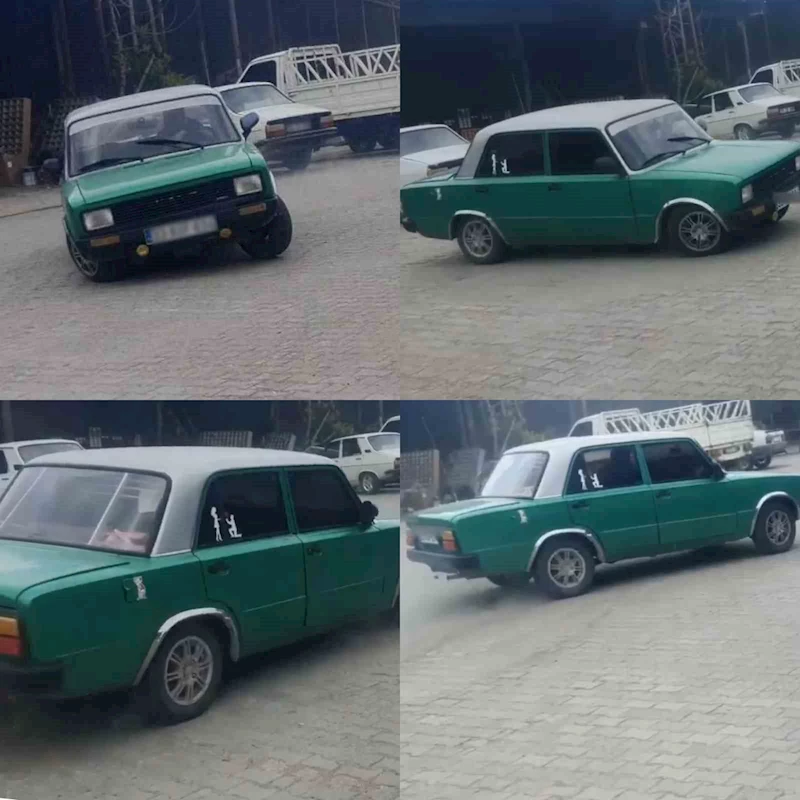 Drift attı hem 46 bin TL ceza yedi hem de ehliyeti gitti
