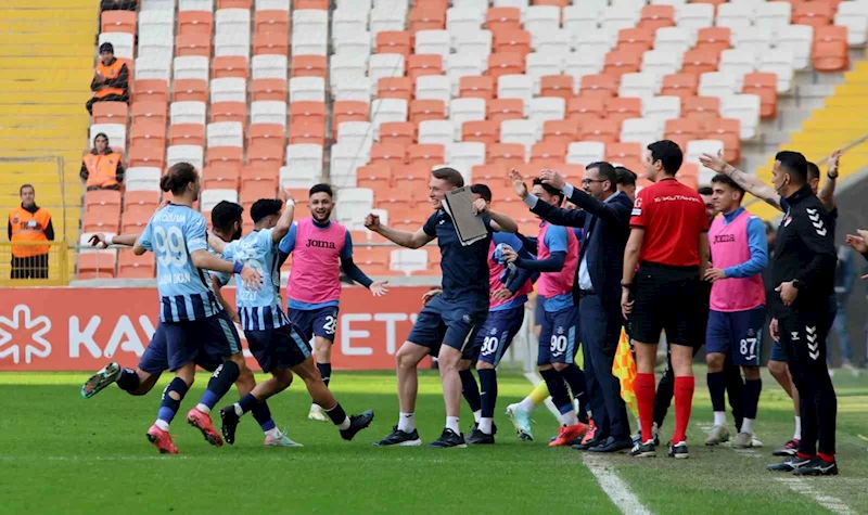 Trendyol Süper Lig: Adana Demirspor:3 - Kasımpaşa: 5 (Mac sonucu)
