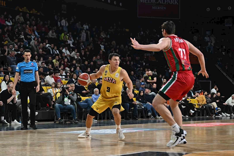 Türkiye Basketbol Süper Ligi: Mersin Spor Kulübü: 94 - Karşıyaka: 87
