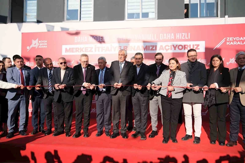 Yeni Merkez İtfaiye Binası’nın açılışı yoğun katılım ve coşkuyla yapıldı
