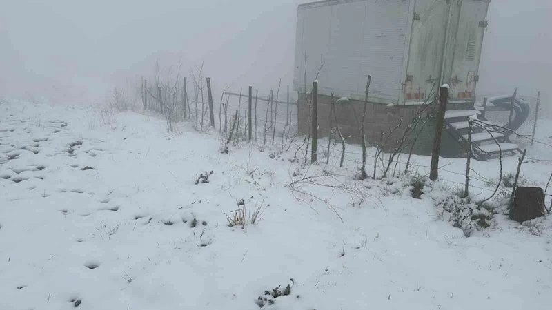 Osmaniye’de önce yağmur, sonra kar çiftçiye can suyu oldu
