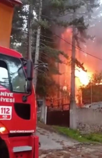 Osmaniye’de yayla evlerinde çıkan yangın paniğe neden oldu
