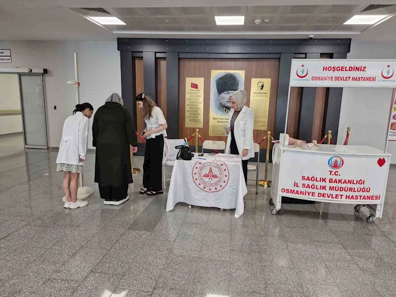 Osmaniye’de 5 bin 880 kişinin boy ve kilo ölçümü yapıldı
