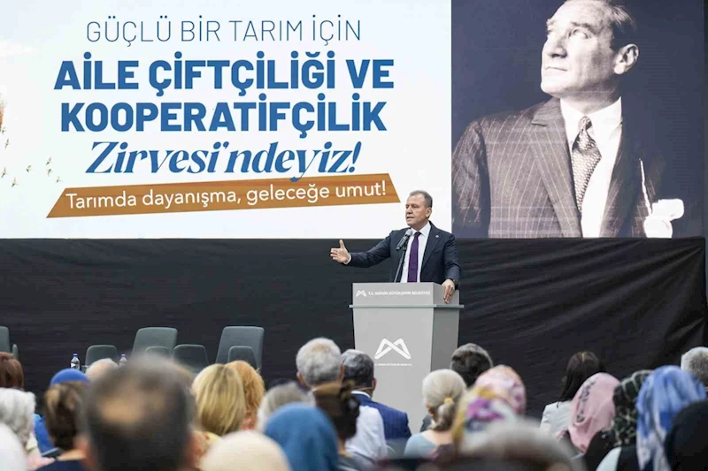 Mersin’de ‘Aile Çiftçiliği ve Kooperatifçilik Zirvesi’ düzenlendi

