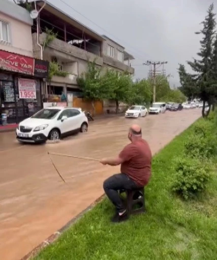 Kahramanmaraş’ta sağanak ve dolu etkili oldu
