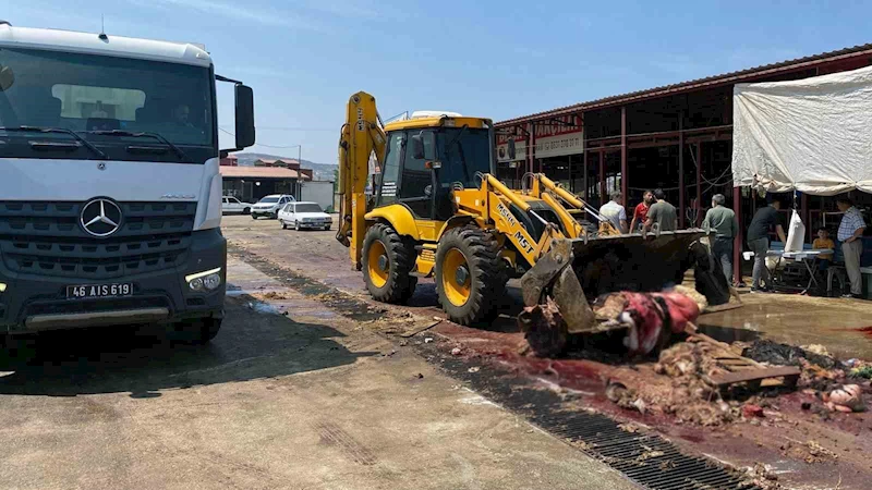 Kahramanmaraş’ta hayvansal atıklar temizlendi
