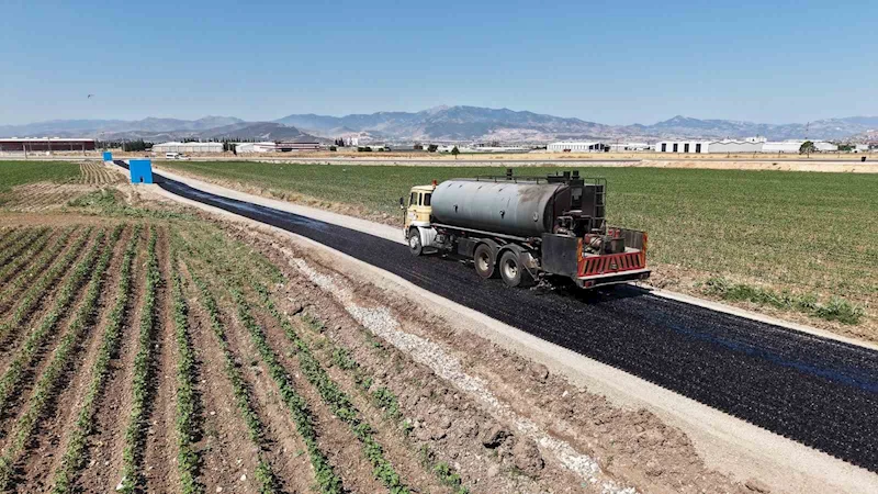 Kahramanmaraş’ta asfalt çalışmaları

