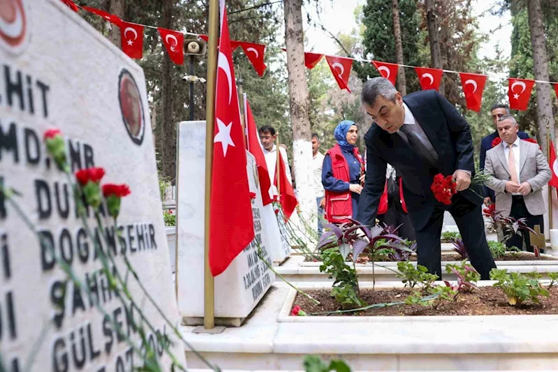 15 Temmuz şehitleri Mersin’de anıldı

