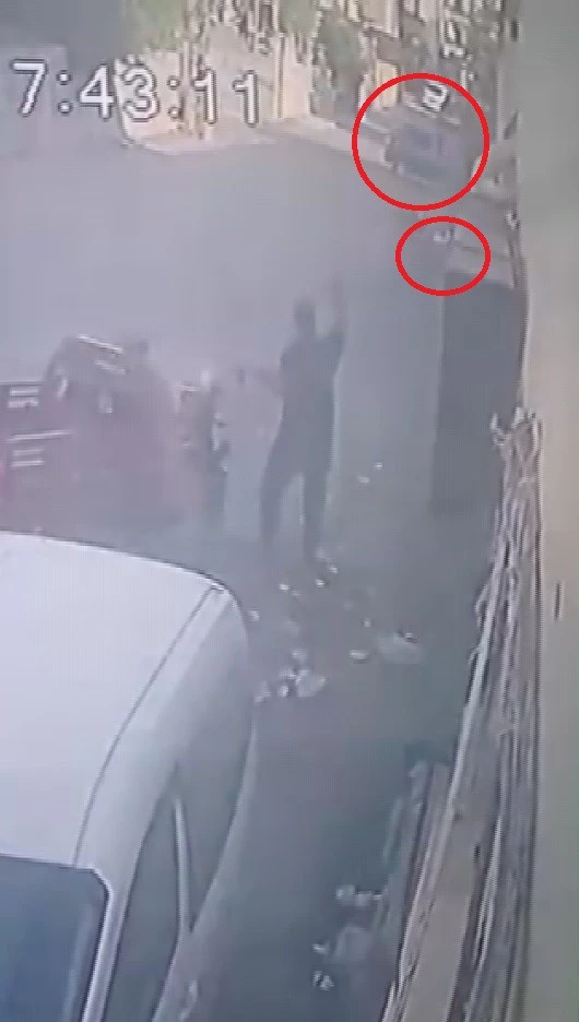 Reyhanlı’da otomobille çarpışan motosikletli metrelerce savruldu
