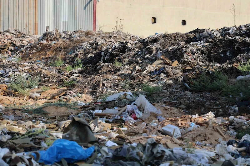 Adana’da yetersiz altyapı ve dağ olan çöpler, esnafı isyan ettirdi
