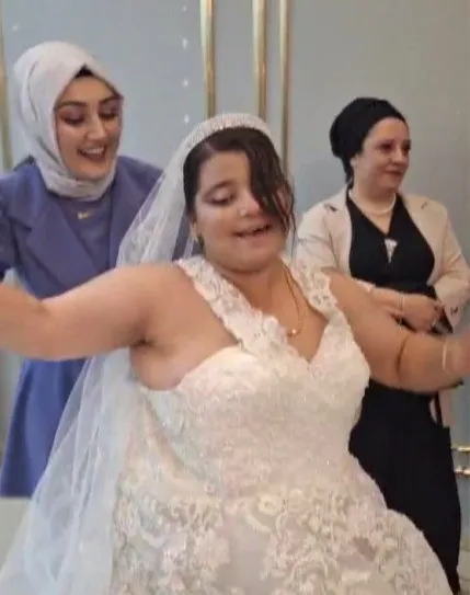 Kahramanmaraş’ta özel birey için temsili düğün
