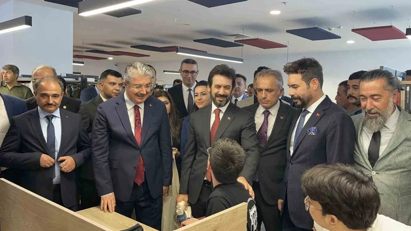 Osmaniye’de, Türkiye’nin ilk Devlet Hastanesi kütüphanesine hizmete açıldı
