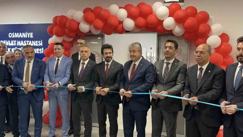 Osmaniye’de, Türkiye’nin ilk Devlet Hastanesi kütüphanesine hizmete açıldı
