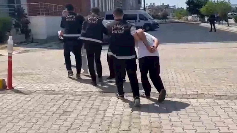 Hatay’da hapis cezası ile aranan 4 kişi yakalandı
