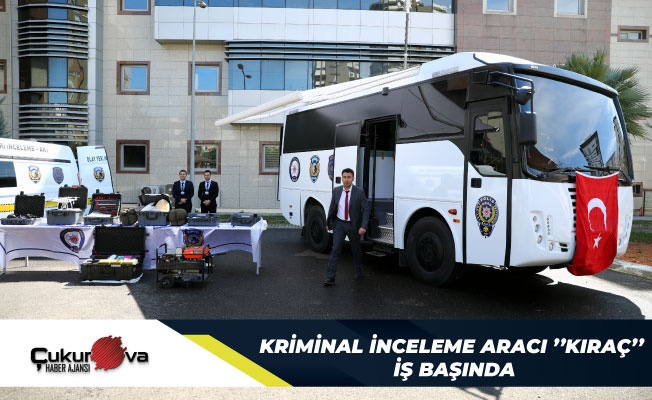 Kriminal inceleme aracı iş başında