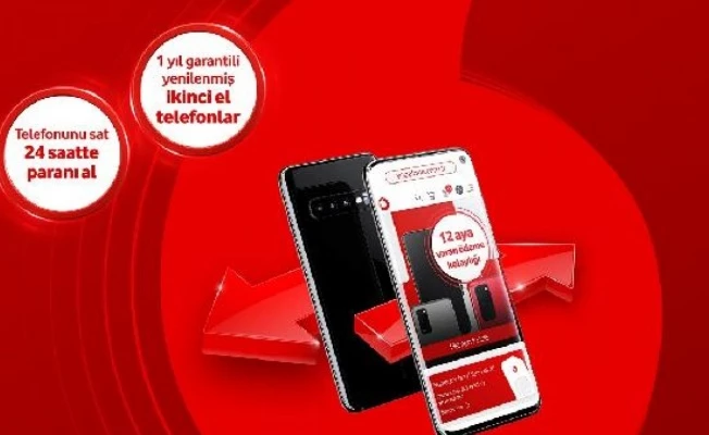 Vodafone, yenilenmiş ikinci elde liderliği hedefliyor