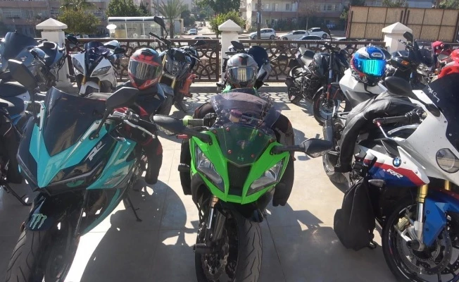 600’ü aşkın motor tutkunu Mersin’de buluştu