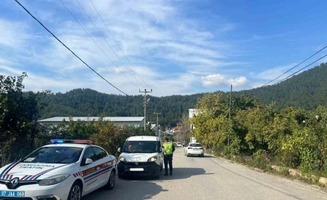 Alanya’da 25 araç trafikten men edildi