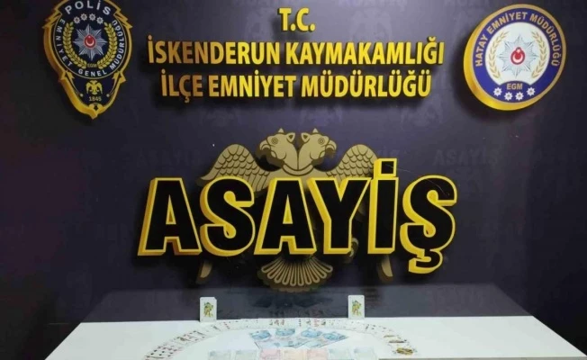 Hatay’da kumar oynayan 5 kişiye 32 bin TL ceza