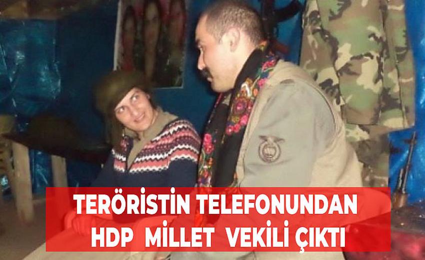 ÖLDÜRÜLEN TERÖRİSTİN CEP TELEFONUNDAN HDP MİLLETVEKİLİNİN BOY BOY FOTOĞRAFLARI ÇIKTI