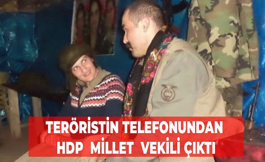 ÖLDÜRÜLEN TERÖRİSTİN CEP TELEFONUNDAN HDP MİLLETVEKİLİNİN BOY BOY FOTOĞRAFLARI ÇIKTI