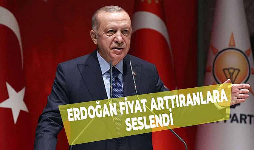 ERDOĞAN DOLARI BAHANE EDİP FİYAT YÜKSELTENLERE SESLENDİ.