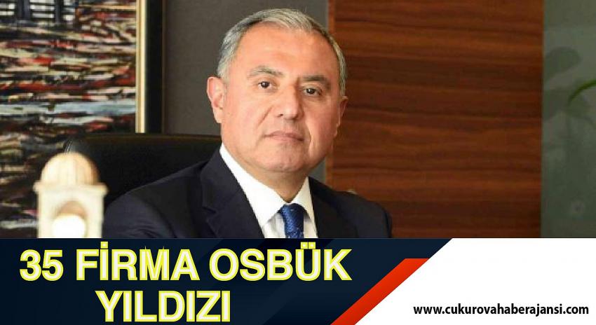 ADANADA 35 FİRMA OSBÜK YILDIZI!!!!!