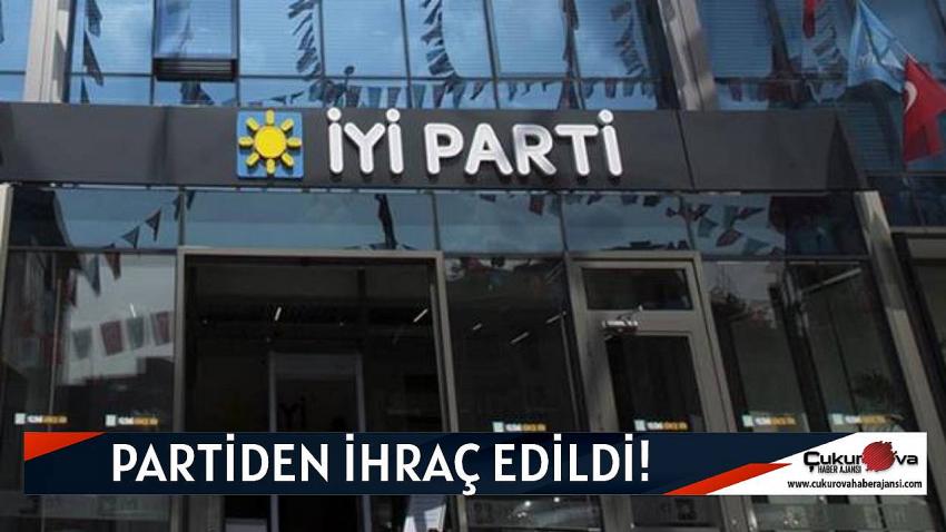 İYİ PARTİ AYDIN İL BAŞKANI S. DEMİRCİ,GÖREVDEN ALINARAK PARTİDEN İHRAC EDİLDİ.